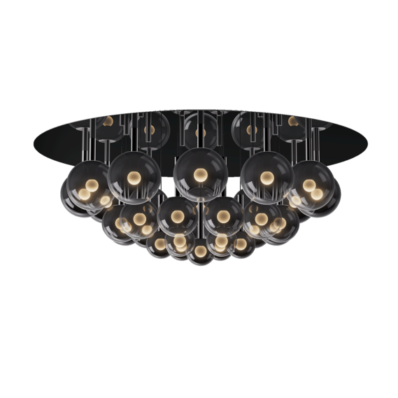 Occhio Leuchte in dark chrome