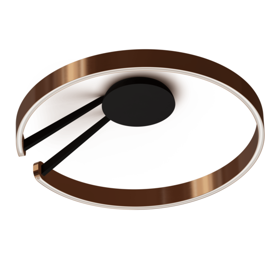 Occhio Leuchte in rose gold