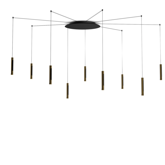 Occhio Leuchte in gold