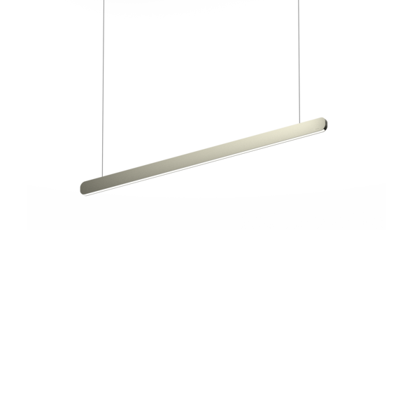 Luminaire in argento intenso