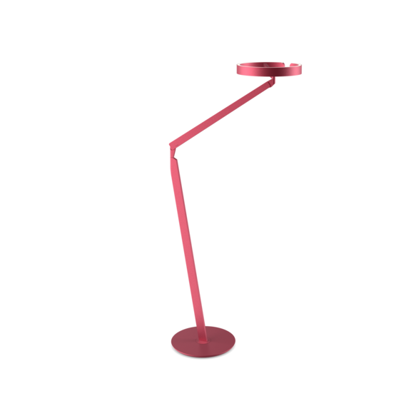 Luminaire in rosso intenso
