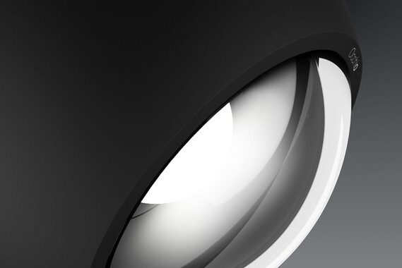 Sito lato ceiling matt black