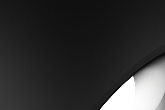 Sito lato ceiling matt black