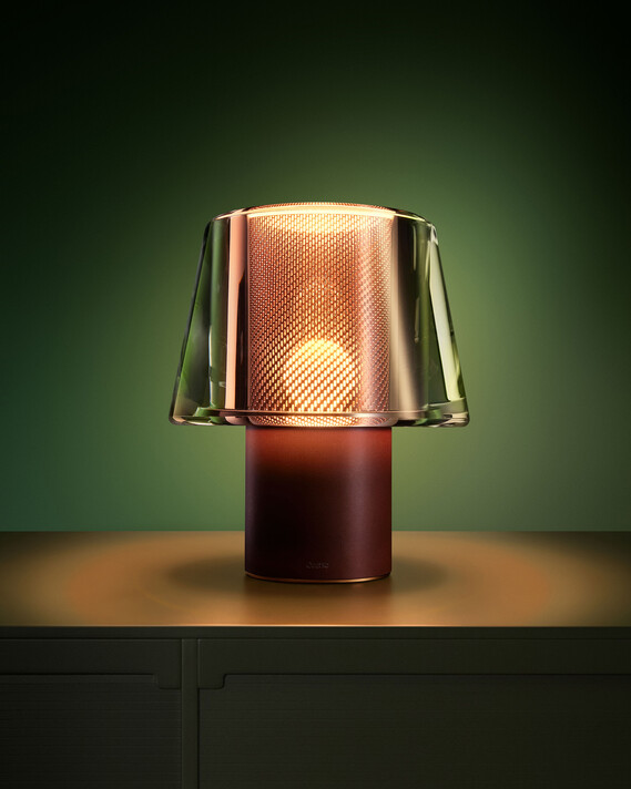 Occhio Era lussa Design cordless lumonaire battery light glas mesh
